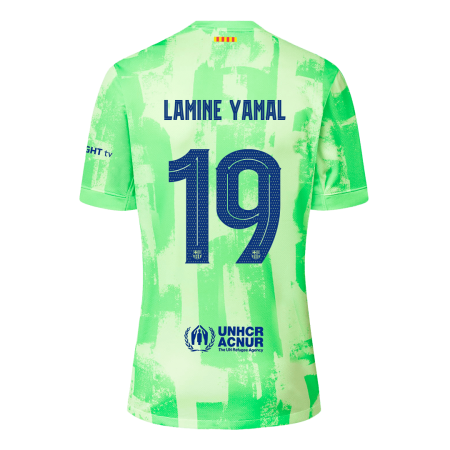 24/25 Barcelona Third UCL Font Football Shirt Men's LAMINE YAMAL #19