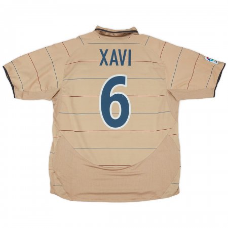 2003/2005 Barcelona Retro Away Football Shirt Men's Xavi #6