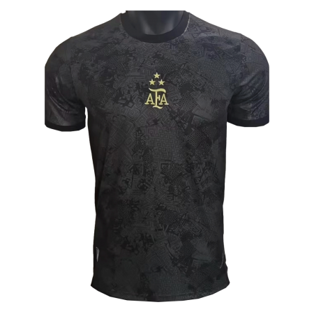 2022 Argentina Champions Black Football Shirt Men's