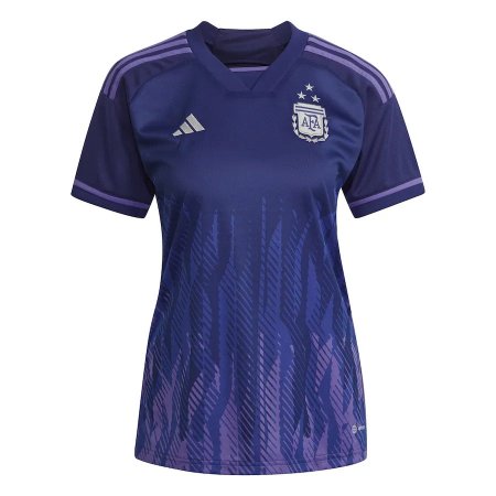 2023 Argentina 3-Star Away World Cup Champions Football Shirt Women's
