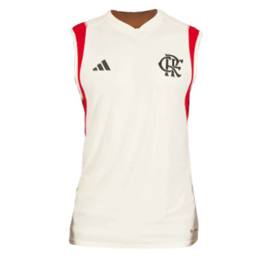 23/24 Flamengo White Football Singlet Shirt Men's